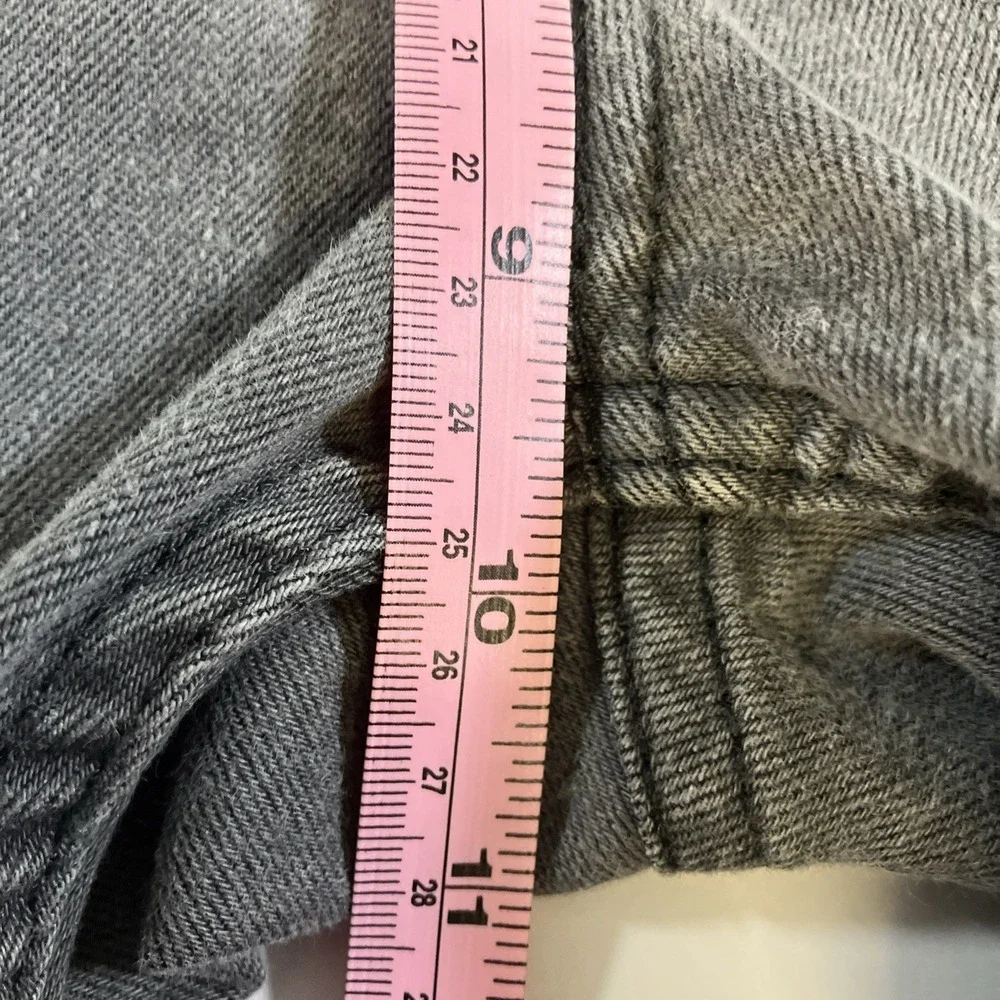 Levi's 511 Slim Fit Jeans Mens 29x32 Gray Stretch Denim WaterLess
